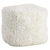 Faye Pouf, Ivory 2 Faye Pouf, Ivory -Family Home Furn Store faye pouf ivory