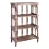Found & Fable 4-Tier Distressed Wood Bookshelf -Family Home Furn Store found fable 4 tier distressed wood bookshelf