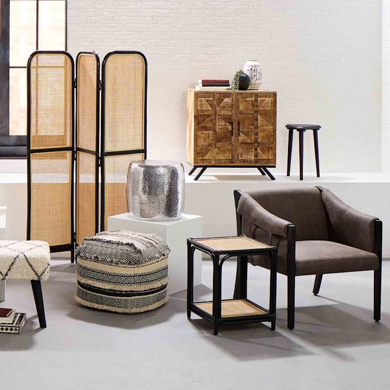 Found & Fable Axl Grey Faux Leather Armchair 8 Found & Fable Axl Grey Faux Leather Armchair - Image 6