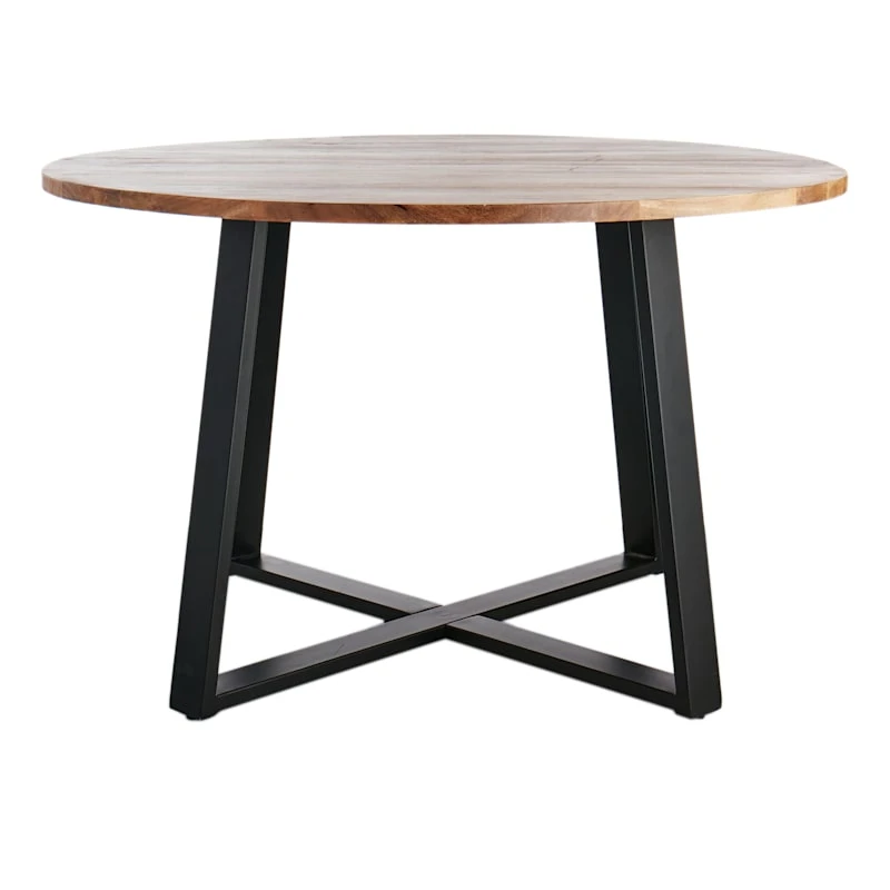 Found & Fable Cecelia Mango Wood Dining Table 4 Found & Fable Cecelia Mango Wood Dining Table - Image 2