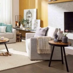 Found & Fable Fallon Linen Sofa -Family Home Furn Store found fable fallon linen sofa 5