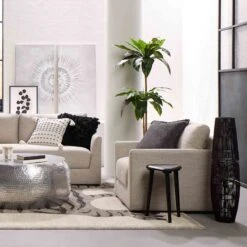 Found & Fable Fallon Linen Sofa -Family Home Furn Store found fable fallon linen sofa 6