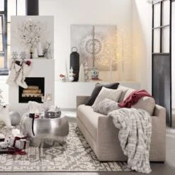 Found & Fable Fallon Linen Sofa -Family Home Furn Store found fable fallon linen sofa 8