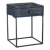 Found & Fable Kayla Rustic Black Nightstand -Family Home Furn Store found fable kayla rustic black nightstand