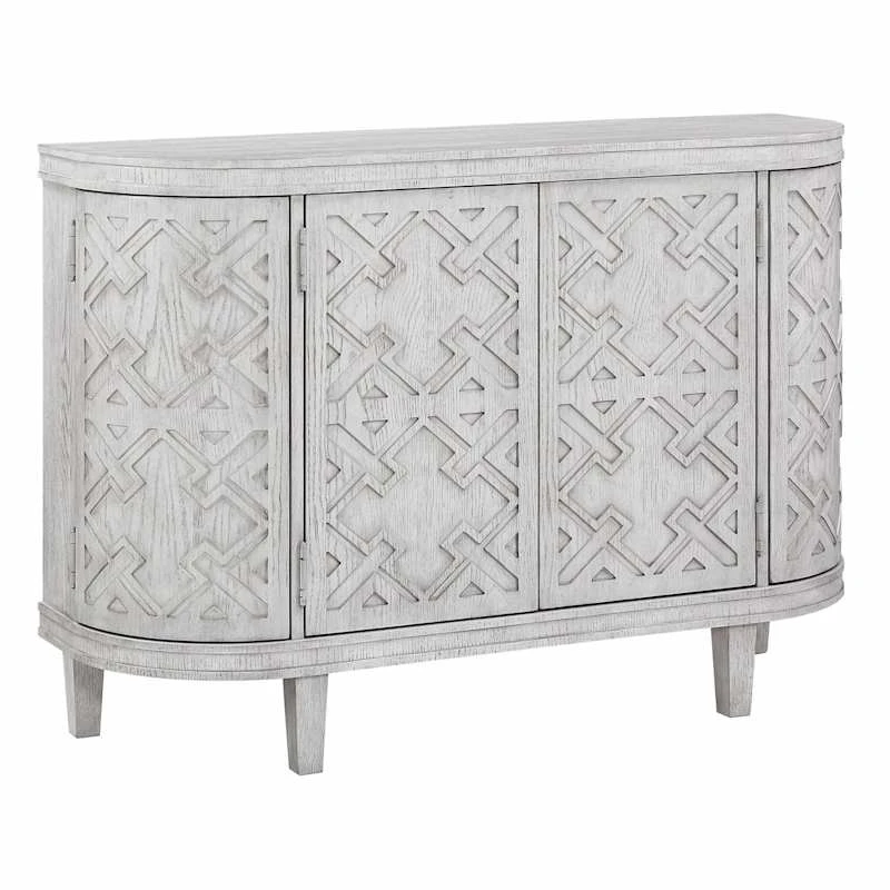 Found & Fable Lena Curved 4-Door Media Cabinet 3 Found & Fable Lena Curved 4-Door Media Cabinet