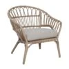 Found & Fable Norma Natural Wicker Outdoor Lounge Chair -Family Home Furn Store found fable norma natural wicker outdoor lounge chair