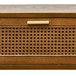 Found & Fable Reston Round Corner Wooden Console Table -Family Home Furn Store found fable reston round corner wooden console table 4