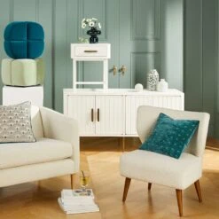 Found & Fable Round Mango Wood Coffee Table With Metal Hairpin Legs, Mango -Family Home Furn Store found fable round mango wood coffee table with metal hairpin legs mango 2