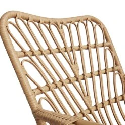 Found & Fable Tahiti Wicker Outdoor Lounge Chair -Family Home Furn Store found fable tahiti wicker outdoor lounge chair 2