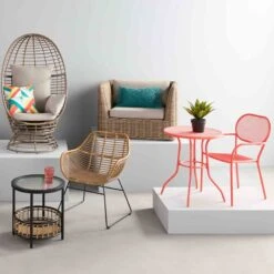 Found & Fable Wates All-Weather Natural Wicker Outdoor Chair -Family Home Furn Store found fable wates all weather natural wicker outdoor chair 9