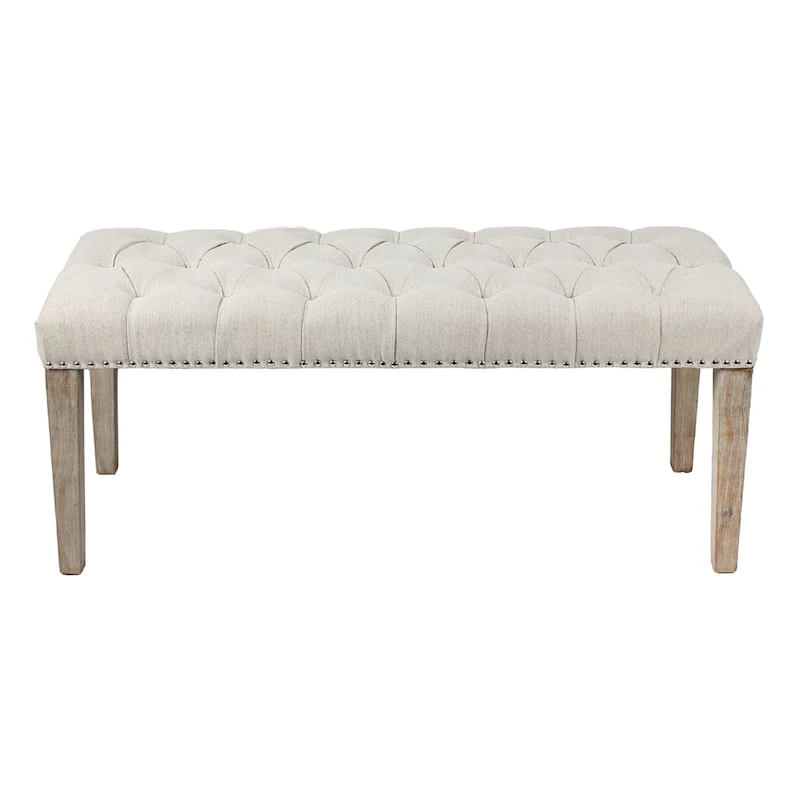 Grace Mitchell Bailey Tufted Bench 4 Grace Mitchell Bailey Tufted Bench - Image 2
