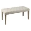 Grace Mitchell Bailey Tufted Bench -Family Home Furn Store grace mitchell bailey tufted bench