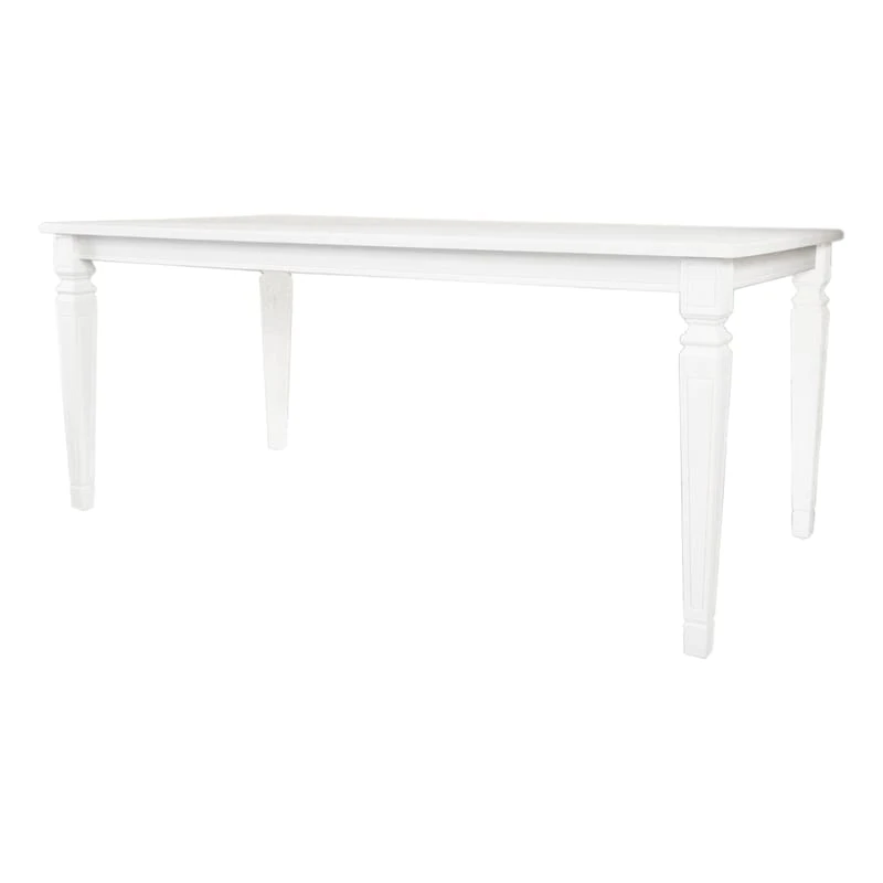 Grace Mitchell Cortana White Wooden Dining Table 3 Grace Mitchell Cortana White Wooden Dining Table