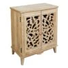 Grace Mitchell Natural Carved 2-Door Cabinet 2 Grace Mitchell Natural Carved 2-Door Cabinet -Family Home Furn Store grace mitchell natural carved 2 door cabinet