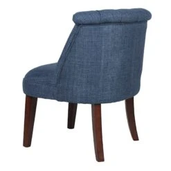 Grace Mitchell Roxanne Accent Chair, Blue -Family Home Furn Store grace mitchell roxanne accent chair blue 2