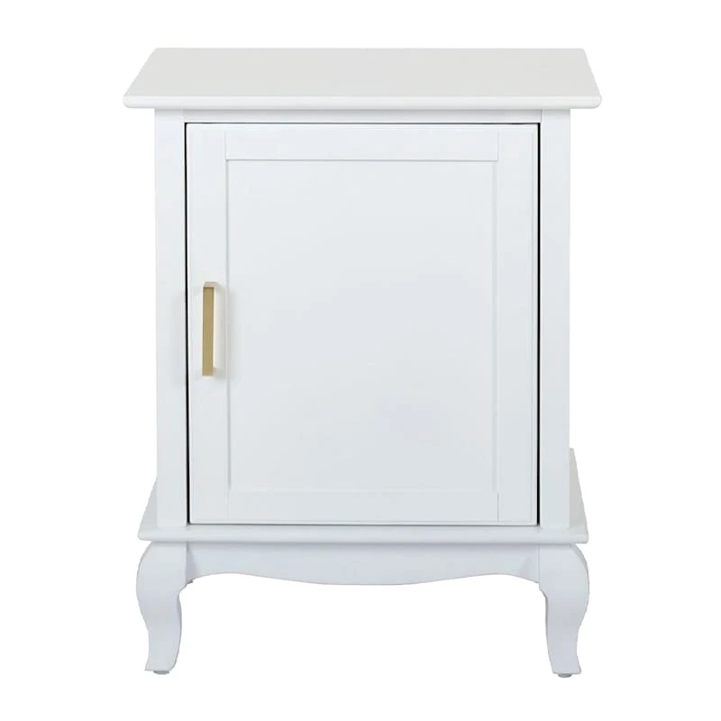 Grace Mitchell Scarlett White 1-Door Cabinet 4 Grace Mitchell Scarlett White 1-Door Cabinet - Image 2