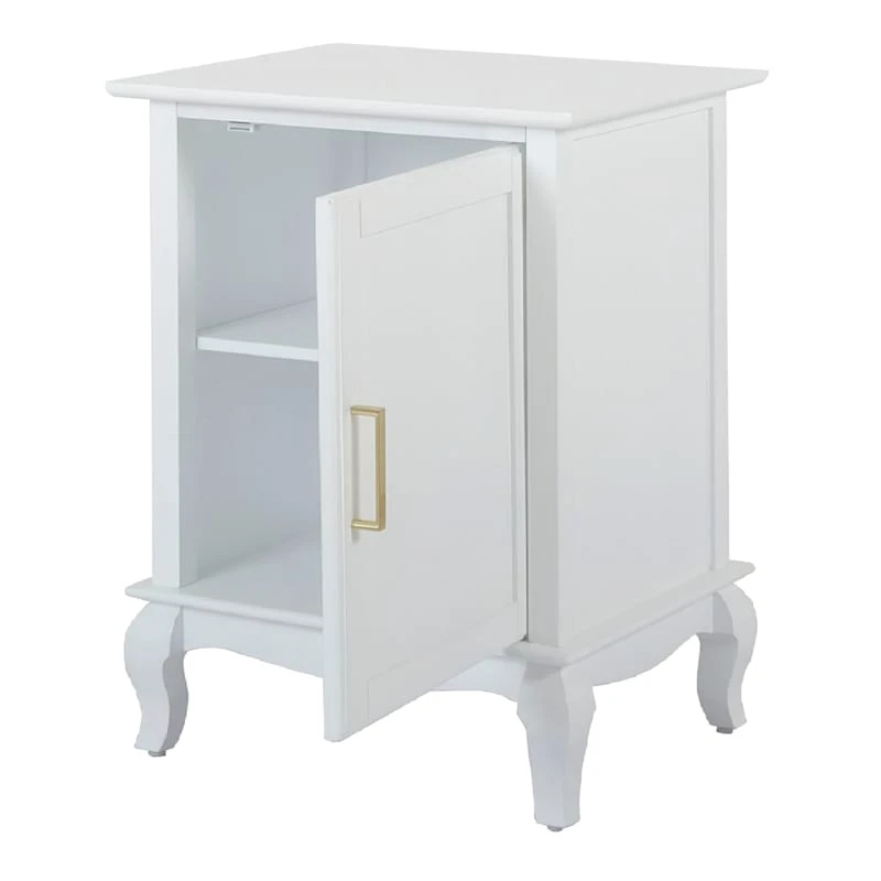 Grace Mitchell Scarlett White 1-Door Cabinet 6 Grace Mitchell Scarlett White 1-Door Cabinet - Image 4