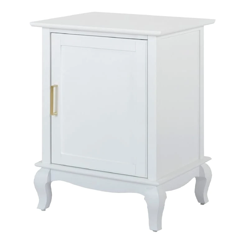 Grace Mitchell Scarlett White 1-Door Cabinet 3 Grace Mitchell Scarlett White 1-Door Cabinet