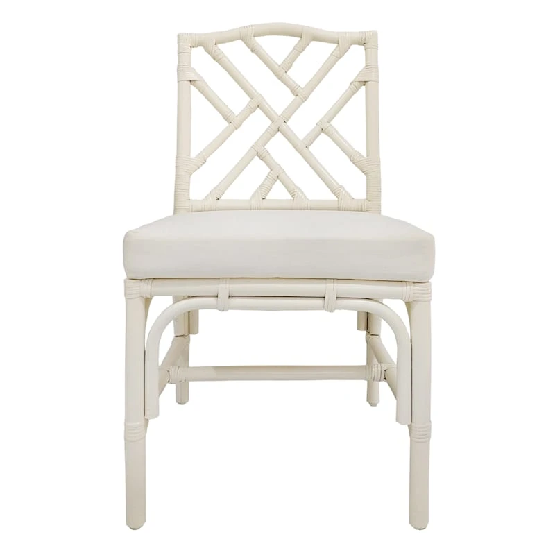 Grace Mitchell Set Of 2 Dana White Rattan Dining Chair 5 Grace Mitchell Set Of 2 Dana White Rattan Dining Chair - Image 3