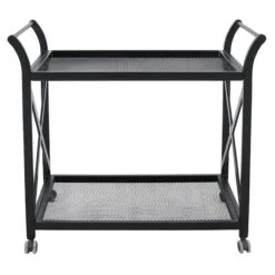 Grammercy Black Steel Slat Outdoor Chaise Lounge Chair -Family Home Furn Store grammercy black steel slat outdoor chaise lounge chair 3