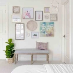 Heritage Light Grey Linen Bench -Family Home Furn Store heritage light grey linen bench 3