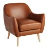 Honeybloom Braxton Faux Leather Chair 2 Honeybloom Braxton Faux Leather Chair -Family Home Furn Store honeybloom braxton faux leather chair