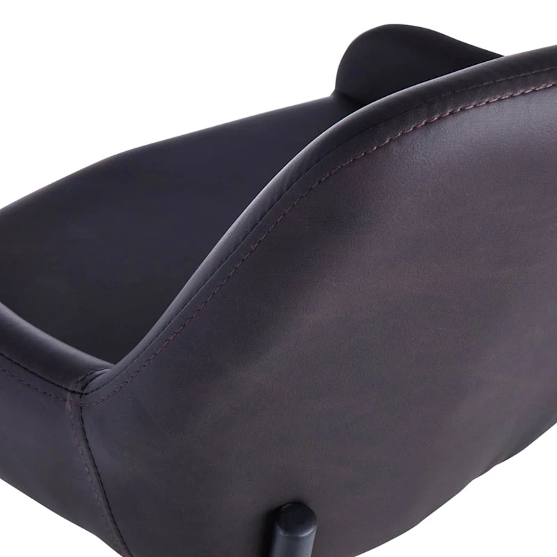 Honeybloom Destin Barstool, Dark Brown 7 Honeybloom Destin Barstool, Dark Brown - Image 5