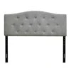 Honeybloom Kane Grey Tufted Headboard, Queen -Family Home Furn Store honeybloom kane grey tufted headboard queen