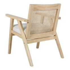 Honeybloom Kanon White Oak Accent Chair 8 Honeybloom Kanon White Oak Accent Chair -Family Home Furn Store honeybloom kanon white oak accent chair 2