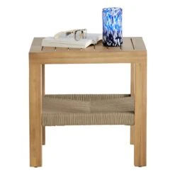 Honeybloom Park City Acacia Wood Outdoor End Table  -Family Home Furn Store honeybloom park city acacia wood outdoor end tableC2A0 1