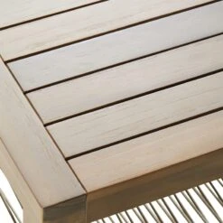 Honeybloom Park City Acacia Wood Outdoor End Table  -Family Home Furn Store honeybloom park city acacia wood outdoor end tableC2A0 2