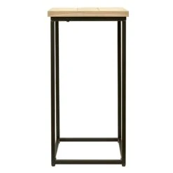 Honeybloom Parquet Wood Accent Table -Family Home Furn Store honeybloom parquet wood accent table 2