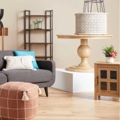 Honeybloom Penelope Dining Table Pedestal, Top & Base Sold Separately -Family Home Furn Store honeybloom penelope dining table pedestal top base sold separately 2