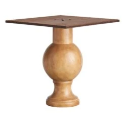 Honeybloom Penelope Dining Table Pedestal, Top & Base Sold Separately