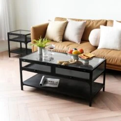 Honeybloom Sage Frost Coffee Table -Family Home Furn Store honeybloom sage frost coffee table 4