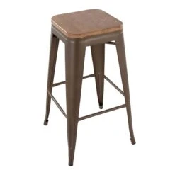 Honeybloom Westfield Barstool, Bronze -Family Home Furn Store honeybloom westfield barstool bronze 3