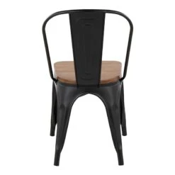 Honeybloom Westfield Dining Chair, Black 9 Honeybloom Westfield Dining Chair, Black -Family Home Furn Store honeybloom westfield dining chair black 3