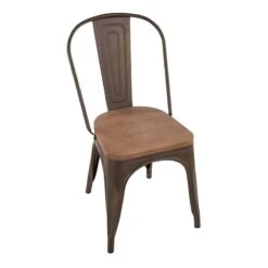 Honeybloom Westfield Dining Chair, Bronze -Family Home Furn Store honeybloom westfield dining chair bronze 5
