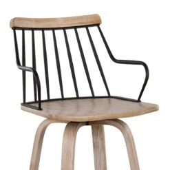 Honeybloom Whitley Swivel Barstool -Family Home Furn Store honeybloom whitley swivel barstool 6