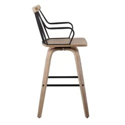 Honeybloom Whitley Swivel Counter Stool -Family Home Furn Store honeybloom whitley swivel counter stool 2