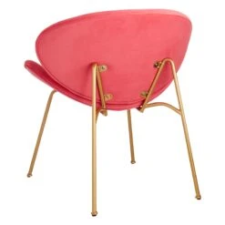 Jagger Chair, Bright Pink -Family Home Furn Store jagger chair bright pink 1