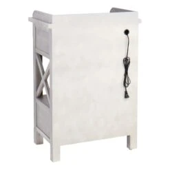 Jane X-Side Table With USB 14 Jane X-Side Table With USB -Family Home Furn Store jane x side table with usb 1