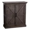 Kelly 2-Door Barn Door Cabinet -Family Home Furn Store kelly 2 door barn door cabinet