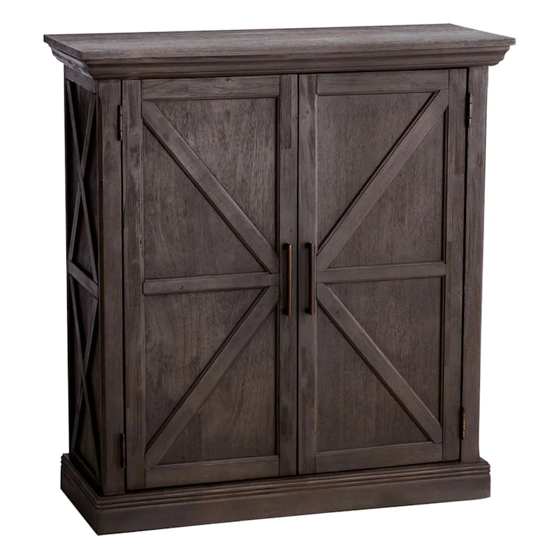 Kelly 2-Door Barn Door Cabinet 3 Kelly 2-Door Barn Door Cabinet