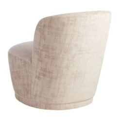 Laila Ali Caila Taupe Velvet Swivel Chair -Family Home Furn Store laila ali caila taupe velvet swivel chair 2