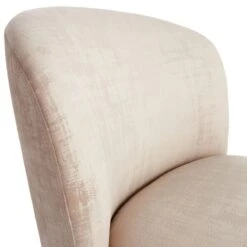 Laila Ali Caila Taupe Velvet Swivel Chair -Family Home Furn Store laila ali caila taupe velvet swivel chair 4