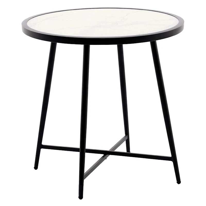 Laila Ali Sydney Outdoor Glass-Top Bistro Table 3 Laila Ali Sydney Outdoor Glass-Top Bistro Table