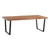 Live Edge Wood Top Coffee Table With Metal Base -Family Home Furn Store live edge wood top coffee table with metal base