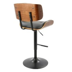 Lombardi Adjustable Faux Leather Barstool 11 Lombardi Adjustable Faux Leather Barstool -Family Home Furn Store lombardi adjustable faux leather barstool 2