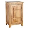 Mango Wood 1-Door Cabinet -Family Home Furn Store mango wood 1 door cabinet